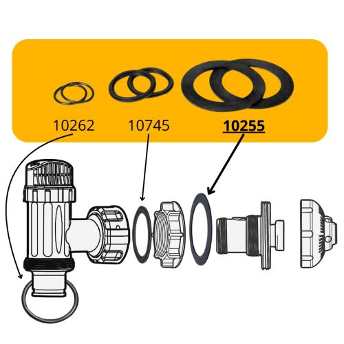 Intex joint détanchéité pour raccord de 38mm