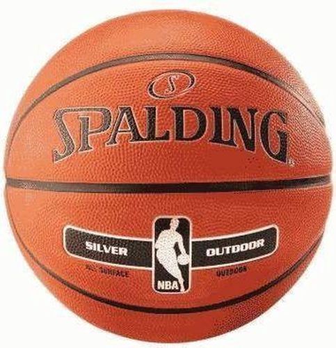 Spalding - Basketball - NBA Silver - Intérieur/Extérieur - Taille 7