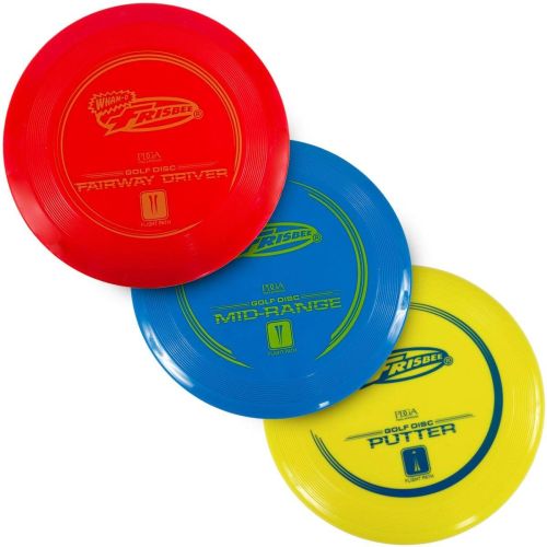 Wham-O Discgolf Starter Set 3-pack - Multicolore