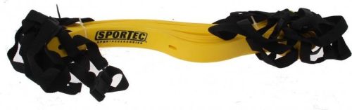 Sportec Training Ladder Basic Adjustable 600 cm Noir/jaune