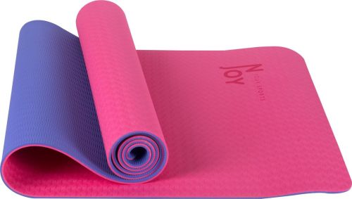 Njoy Your Sports Tapis de sport - Tapis de yoga - Tapis de fitness - Fitness - Antidérapant - Rose - Violet - 183 x 61 x 0,6 cm