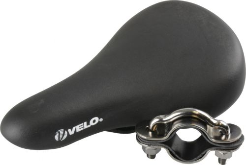 SELLE VELO TUBE/TIGE NOIR