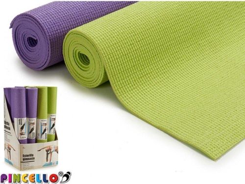 Tapis de yoga Assortiment The Convenience - vert - antidérapant - antibactérien - lavable - 173 x 61 cm