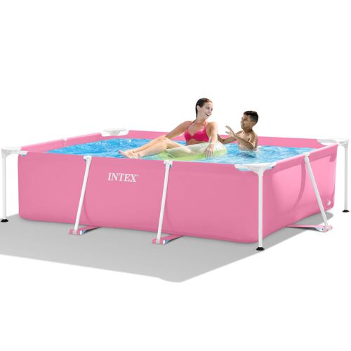 Piscine Intex 220 x 150 x 60 - rose | Piscine à cadre rectangulaire