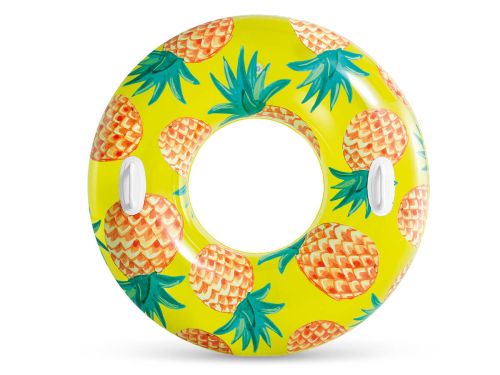 Panier de natation Intex Tropical Fruit jaune