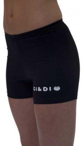 GI&DI Short femme 3424 Short de sport noir - Taille XXXL