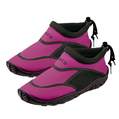 Chaussures deau en néoprène BECO pour enfants, rose/noir, taille 32