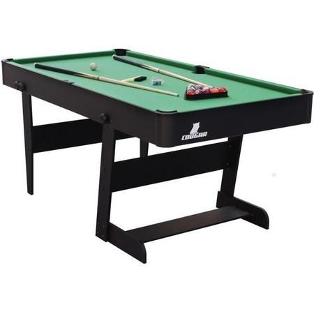 Table de billard pliable Cougar Hustle XL - Noir