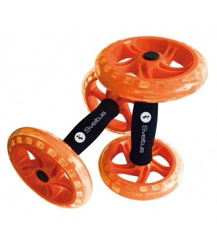 Sveltus Roues dentraînement Orange 2 pièces 14 Cm