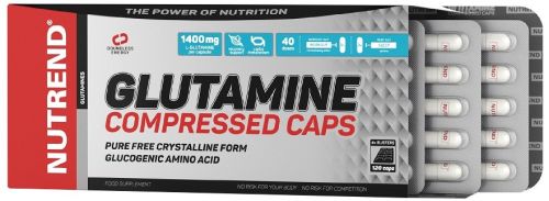 Nutrend Glutamine Compressed Caps, 120 Capsules