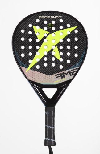 Raquette de padel Drop Shot Cristal 2.0 - noir/jaune