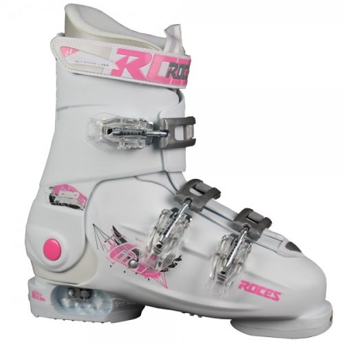 Chaussures de ski Roces Idea Free - Blanc/Rose