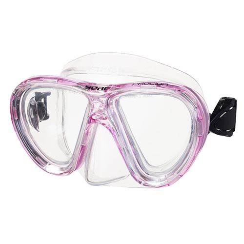 Lunettes de plongée pour enfants SEAC Procida, siltra, rose