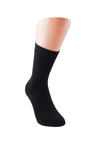 Chaussettes en bambou noires - Taille 39/42