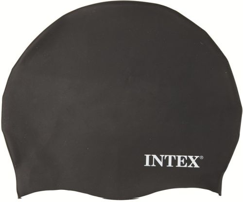 Bonnet de bain Intex noir | Silicone