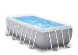 Piscine Intex 400 x 200 x 122 | Rectangle Prism Frame avec filtre pompe