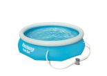 Bestway piscine 305 x 76 cm Fast Set | Avec pompe de filtration