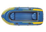 Intex Challenger 3 Set | Bateau gonflable 3 personnes incluant des pagaies et une pompe