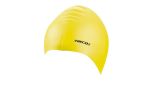 Bonnet de bain BECO, latex, jaune