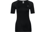 Odlo Bl Top Crew Neck S/S Performance Light Dames Thermoshirt - Black - Maat S