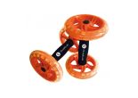 Sveltus Roues dentraînement Orange 2 pièces 14 Cm