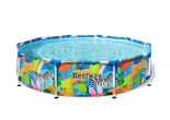 Bestway pool steel pro round jungle - 305 cm