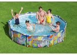 Bestway pool steel pro round jungle - 305 cm