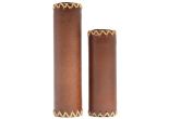 Simson Grips LEDER marron - long/court