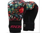 Gants de boxe Fl-3 Floral Noir-10OZ