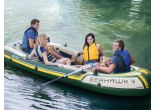 Intex Seahawk 4 Set | Bateau gonflable pour quatre personnes avec pagaies et pompe