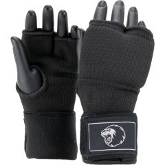 Super Pro Combat Gear Indoor Gloves With Bandage Noir/Blanc Large