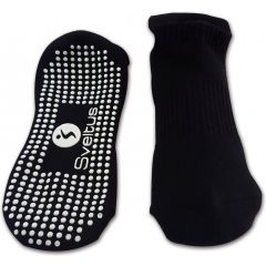 Sveltus Chaussettes de Yoga Anti-dérapantes Noir Taille M (39-40)