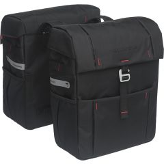 Nouveau Sac à vélo Looxs Vigo Double Double - 37 litres - Noir