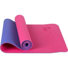 Njoy Your Sports Tapis de sport - Yogamat - Tapis de fitness - Antidérapant - Roze - Paars - 183 x 61 x 0,6 cm