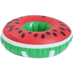 Swim Essentials - Porte-gobelet gonflable Pastèque