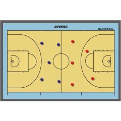 Sportec Coachbord Basketbal Magnétique 46 X 30 cm