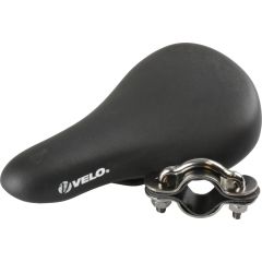 SELLE VELO TUBE/TIGE NOIR