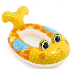 Bateau de piscine Intex poisson jaune