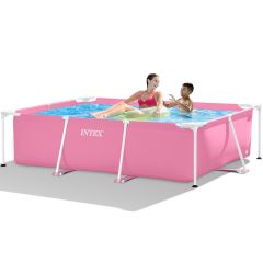 Piscine Intex 220 x 150 x 60 - rose | Piscine à cadre rectangulaire