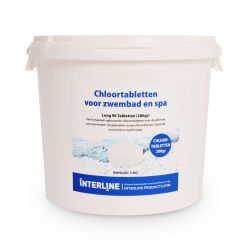 Tablettes de chlore pour piscine | Long90 200gram/5kg