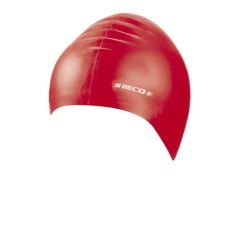 Bonnet de bain BECO Latex - Rouge