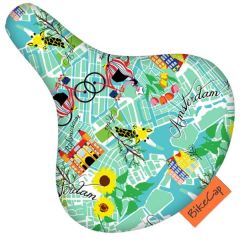 Tapis de selle BikeCap Get Lost Amsterdam