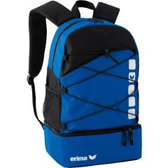 Erima Club 5 Sac à dos multifonctionnel avec poche inférieure - Royal / Black | Taille : UNI