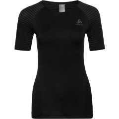 Chemise Thermo Femme Odlo Bl Top Performance Light - Noir - Taille S