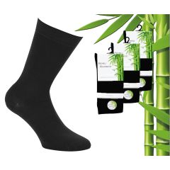 Chaussettes en bambou noires - Taille 35/38