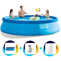 Piscine Intex 457 x 107 | Easy Set avec pompe de filtration