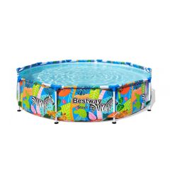 Bestway pool steel pro round jungle - 305 cm