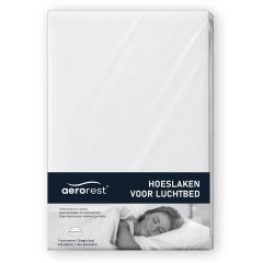 AeroRest drap-housse pour matelas pneumatique simple | 100% coton | 99 x 203-210 cm