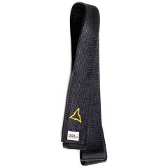 Ceinture noire en soie pour le budo (ceinture noire de judo) | 300 CM 