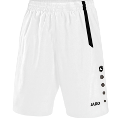 JAKO Pantalon de sport Turin | blanc/noir | Size : 164